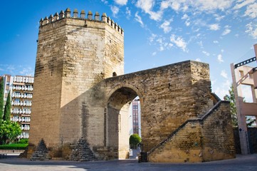 Fototapeta na wymiar Torre de la Malmuerta en Córdoba