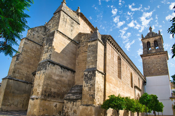 Fototapeta na wymiar Real iglesia de Santa Marina de las Aguas Claras en Córdoba