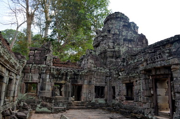 Fototapeta na wymiar Banteay Samré, it is a Hindu temple in the Angkor Wat style.