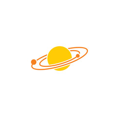Sun related icon on background for graphic and web design. Creative illustration concept symbol for web or mobile app