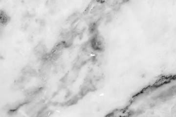 White marble texture with natural pattern for design art work,background