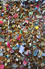 N Seoul Tower is one of the iconic symbols of Seoul, couples head to the tower to lock their "padlock of love" onto the railing and to dream that their love will last forever.
