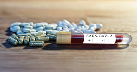 Corona virus. Sars-Co-2. Sars - 19th SARS-CoV-2. Infection test.