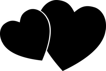 Heart icon Simple heart love logo