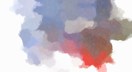 Obraz premium Watercolor painted background. Abstract Illustration wallpaper. Brush stroked painting. 2D Illustration.