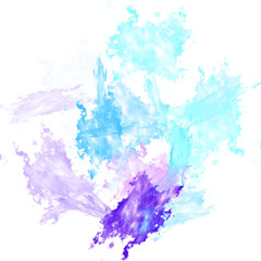 Brushed Painted Abstract Background. Brush stroked painting. Artistic vibrant and colorful wallpaper.