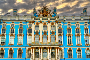 The Catherine Palace in Tsarskoye Selo - Saint Petersburg, Russia