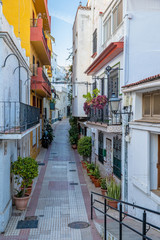 idyllic streets in a spanish town