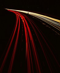 highway at night