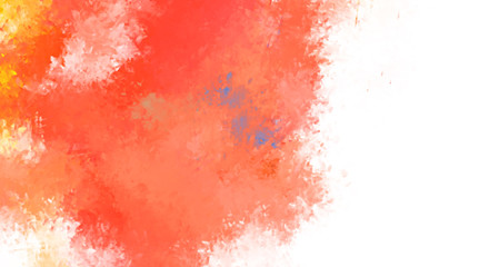Brushed Painted Abstract Background. Brush stroked painting. Strokes of paint. 2D Illustration.