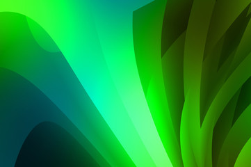 Abstract background with colorful gradient. Vibrant graphic wallpaper with stripes design. Fluid 2D illustration of modern movement.