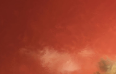 Watercolor painted background. Abstract Illustration wallpaper. Brush stroked painting. 2D Illustration.