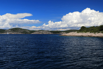 Paklinski Islands near Hvar island, Croatia