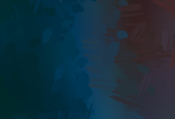 Brushed Painted Abstract Background. Brush stroked painting. Strokes of paint. 2D Illustration.