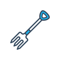 Garden fork icon