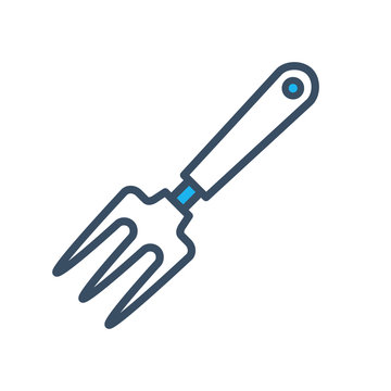 recommend clip art: Garden fork icon