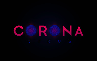 Corona /Covid19 vırus logo design