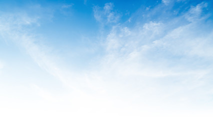 Sky blue background. Natural background bright,Thailand-Malaysia border