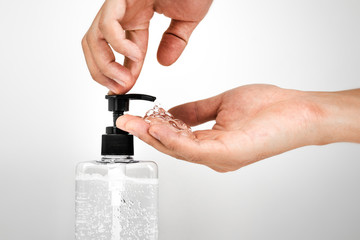 Alcohol gel cleaner,Preventing disease, Covid 19