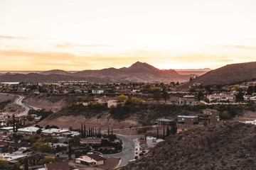 Panorama of El Paso Texas