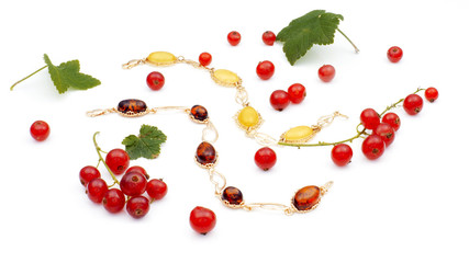 Baltic amber & red currant