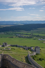 Obraz premium village in the mountains