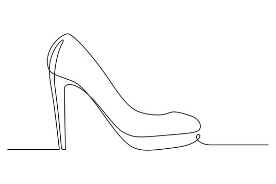 High Heels/lady Boss/girls Night/pre-drawn/outlined/sketched