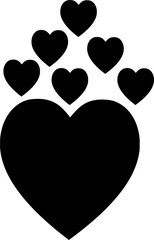 Heart icon logo Heart icon sign
