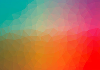 Bunte Polygon Hintergrund.