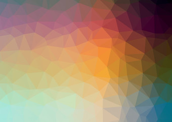 Bunte Polygon Hintergrund.