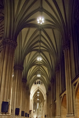Fototapeta premium NEW YORK - USA - August 2012, Detail of St. Patrick's Cathedral in New York.