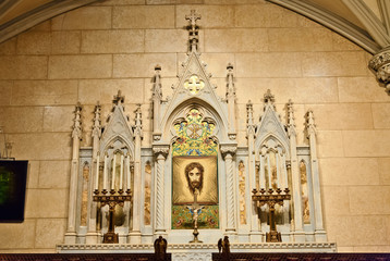 NEW YORK - USA - August 2012, Detail of St. Patrick's Cathedral in New York.