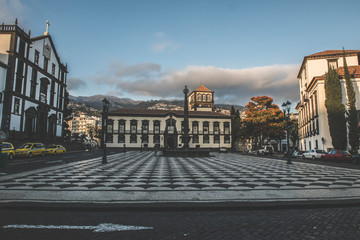 Naklejka premium Funchal City Madeira Portugal