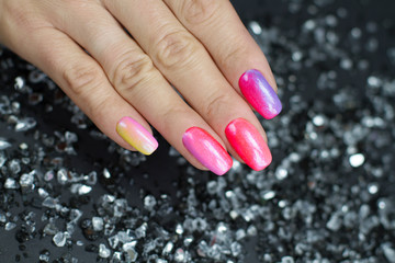 ombre nails