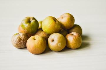 gooseberries on plate