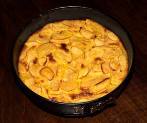 Homemade apple pie preparation 7