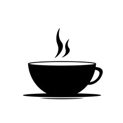 Coffee Cup Icon. Vector Illustration
