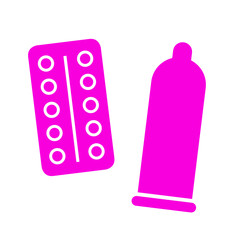Contraceptives, pill and condom