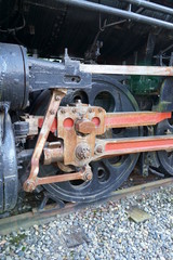 retired steam locomotive in japan