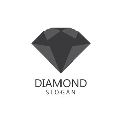 Diamond  jewelry Logo Template vector icon illustration design