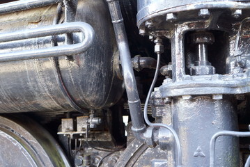 retired steam locomotive in japan