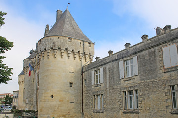 Gateway in Jonzac, France	