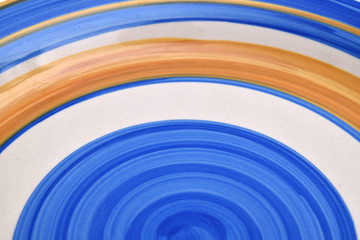 plato azul