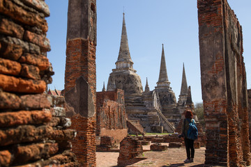 thailand, temple, asia, ancient, pagoda, architecture, wat