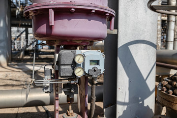 Safety valve with pressure gauges and electronic display