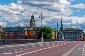 Obraz premium Gamla Stan, Stockholm, Schweden