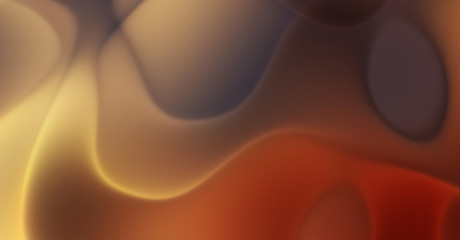 Abstract background. Fractal waves of magic energy and light motion. Colorful wallpaper template of glowing moving light shapes.