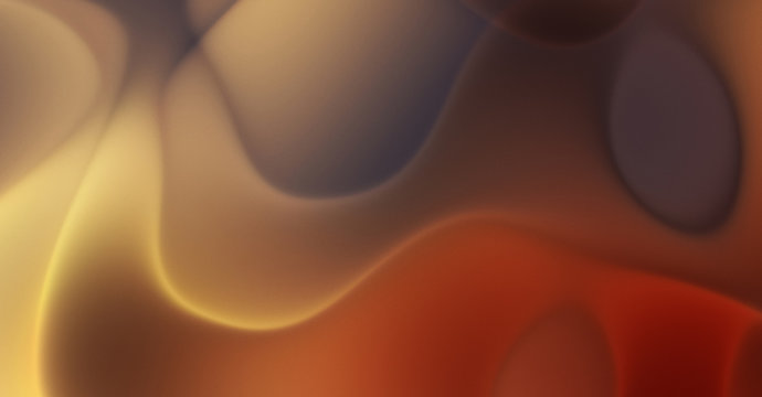 Abstract background. Fractal waves of magic energy and light motion. Colorful wallpaper template of glowing moving light shapes.