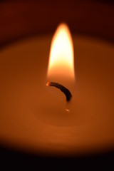 candle in the dark