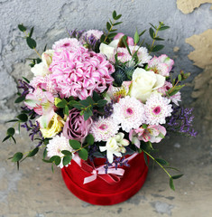 composition of fresh flowers